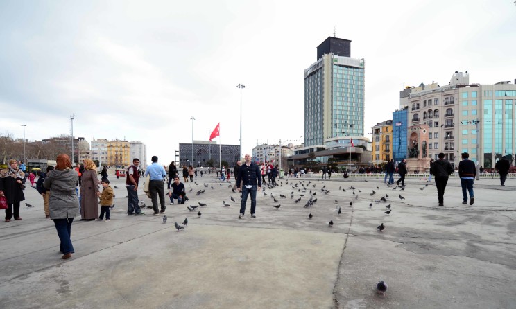Taksim Square. This is usually where all the demonstrations and protests take place. It's a good idea to find out what's going on before venturing there.