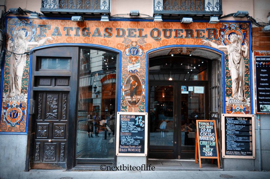 How to visit Madrid and enjoy like locals do - tapas place at plaza mayor