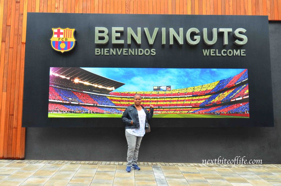 barcelona camp nou football entrance - must visit in our Barcelona ultimate travel guide