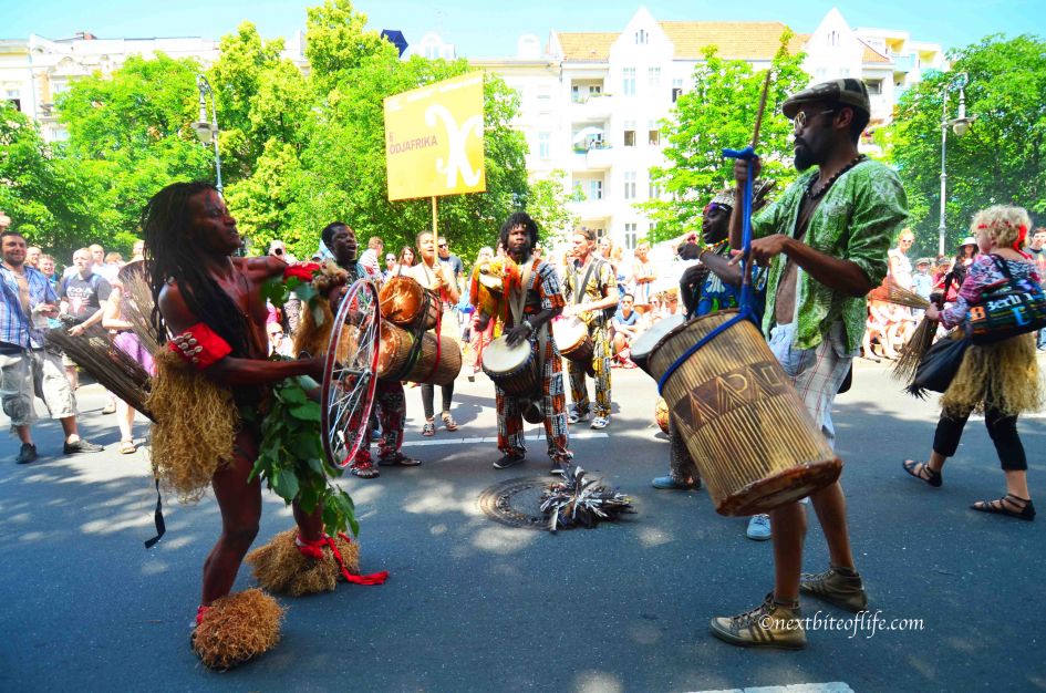 Berlin Carnival of Culture & Best Parts Of Berlin To Visit 9 Jamaican man with dreadlocks and man playing drum