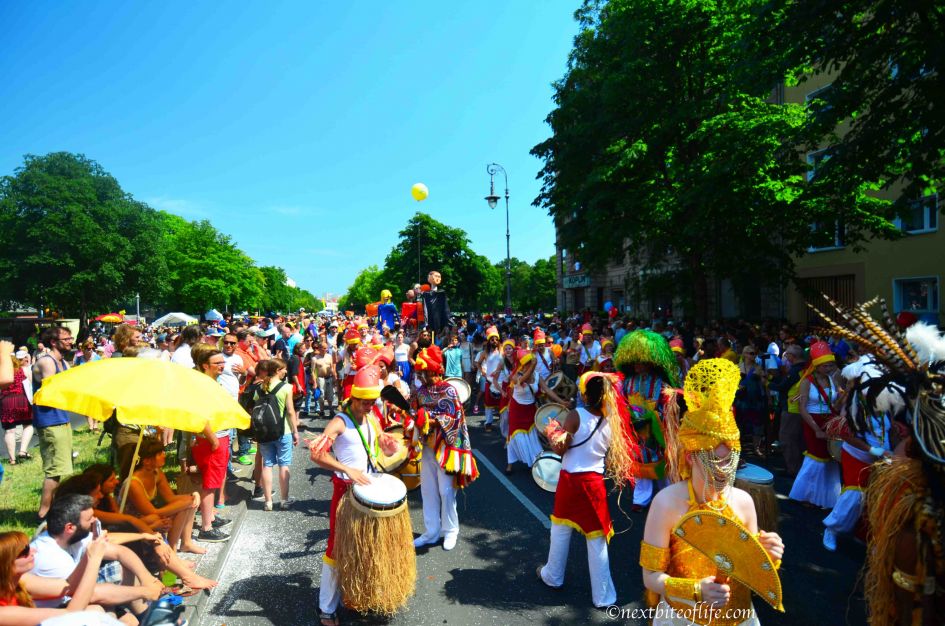 Berlin Carnival of Culture & Best Parts Of Berlin To Visit 11 people enjoying Berlin carnival of culture