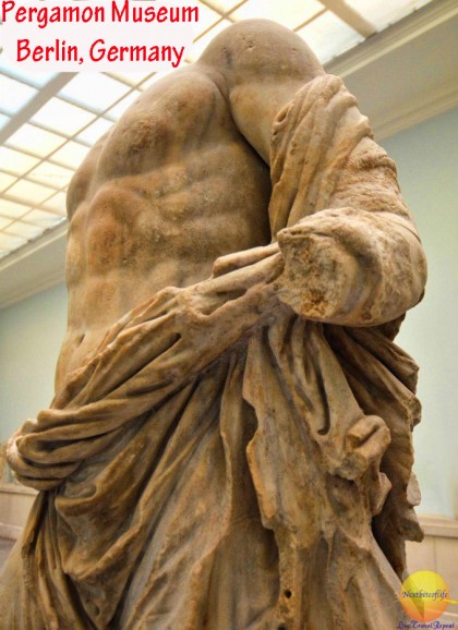 One of the many historical artifacts at the Pergamon museum.
