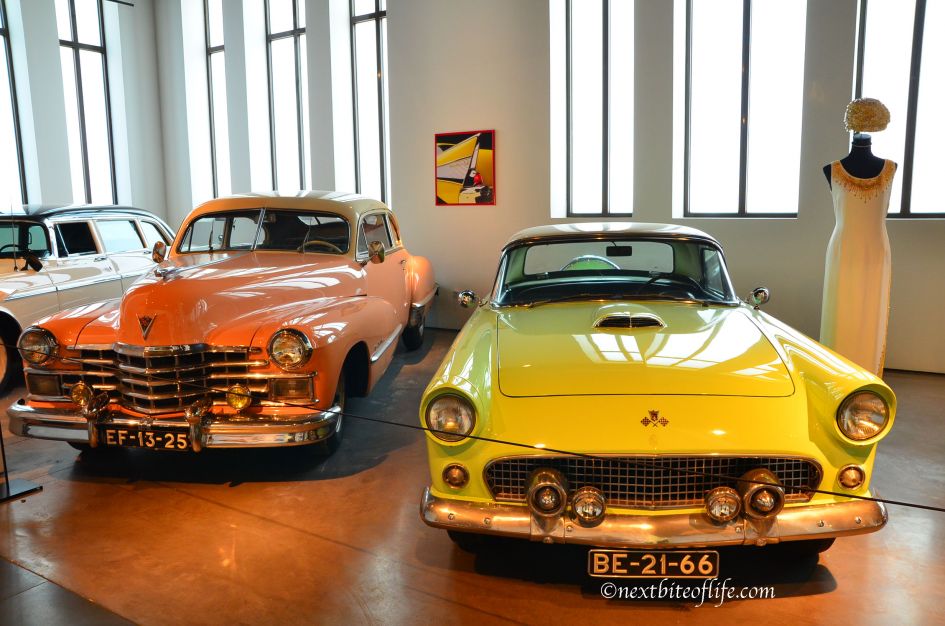  American made cars at museo automovil Malaga