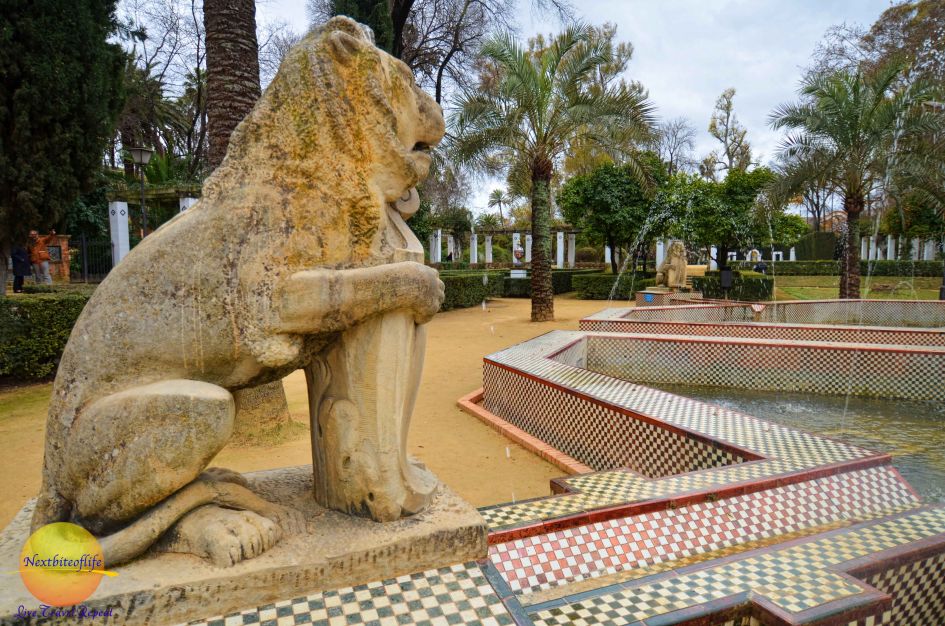 Leo the Lion at maria luisa park