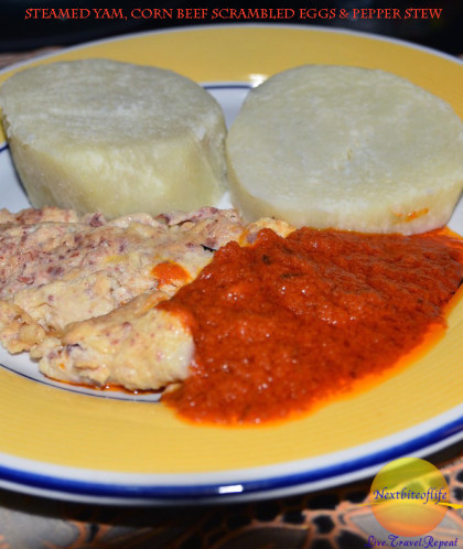 A favorite Sunday breakfast for Nigerians.