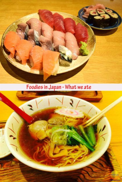 Foodies in Japan #japanesefood #sushi #tokyo #kyoto #food #streetfoodjapan #visittokyo
