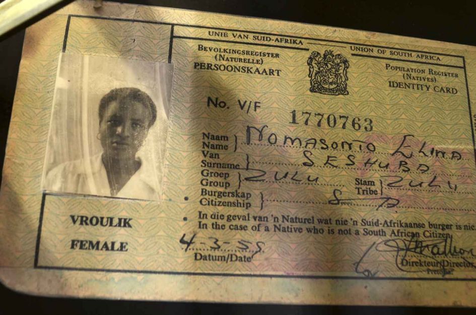 An example of an ID card that had to be carried on you at all times.