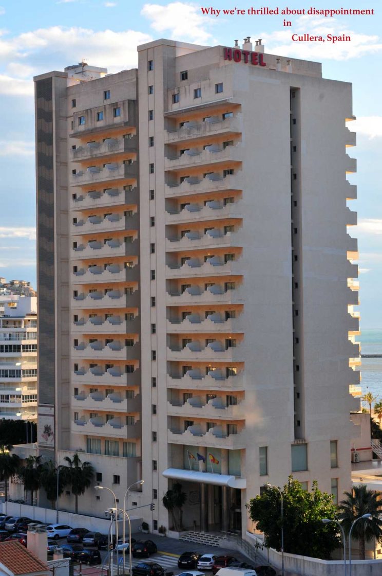 Why We're Thrilled Cullera Spain Disappointed 9 Cullera Spain hotel backview #culleradisappointing #culleraspain #valencia