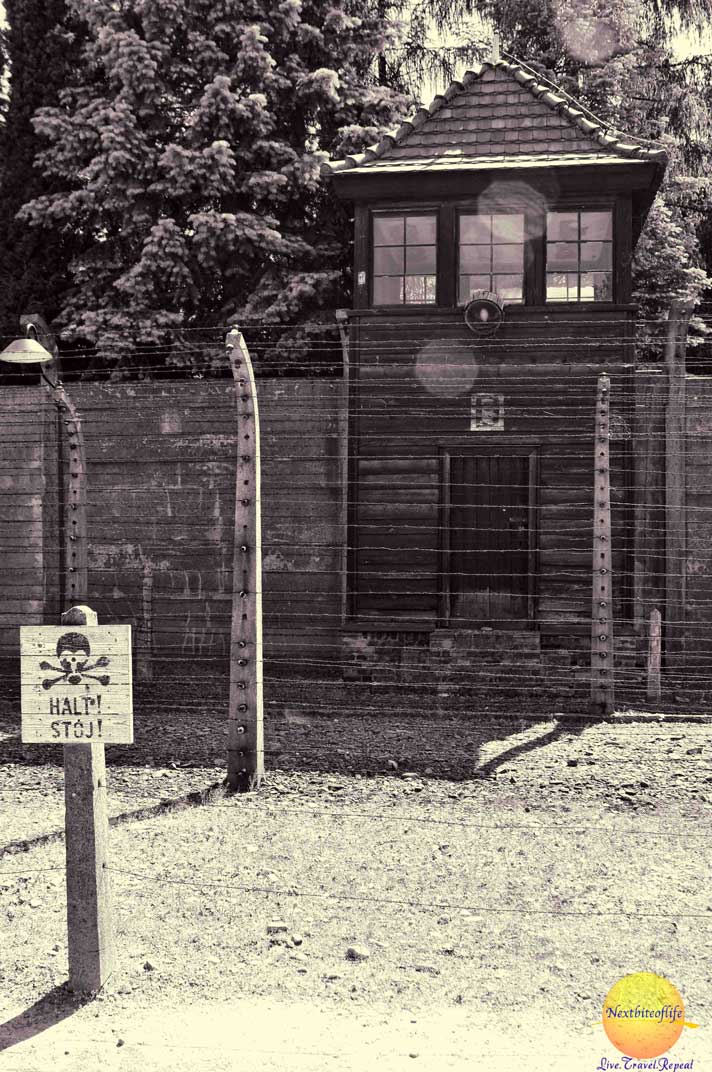 auschwitz guard house