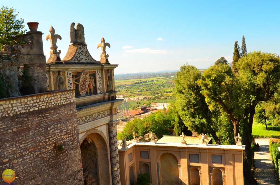 view from villa d'este