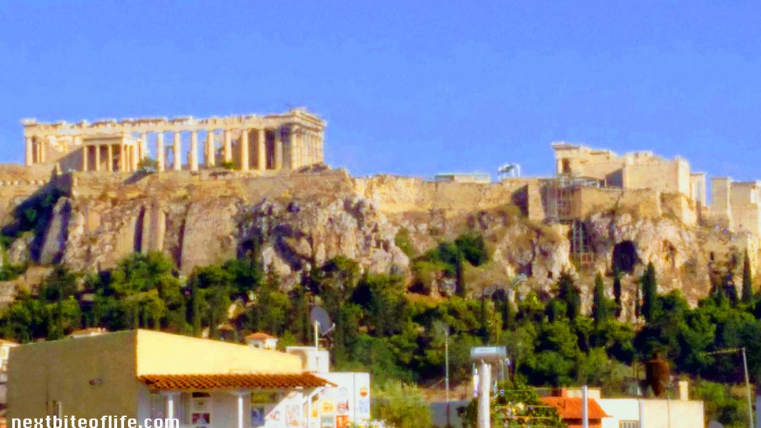 acropolis athens view