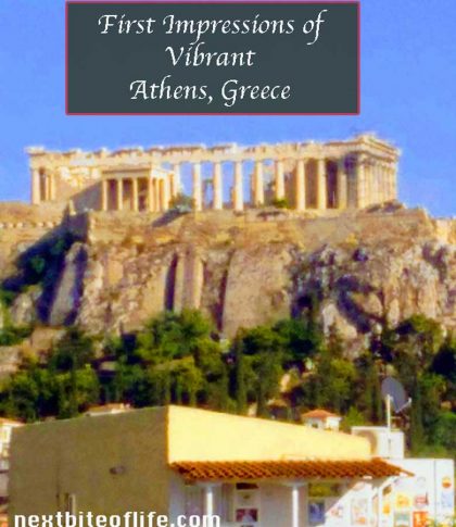 First impressions of the vibrant city of Athens, Greece. #Athens #Greece #acropolis #parthenon #greeceitinerary #whattodoinathens #greeksalad #greekcoffee