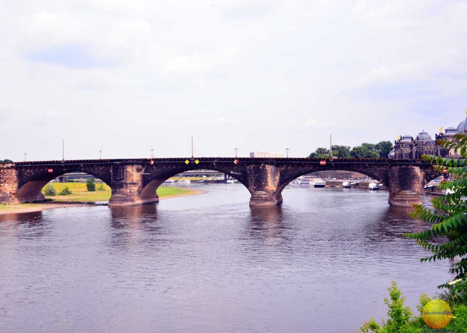 Prague To Dresden Germany Day Trip By Bus 15 One of the views from the terrace. It would have been nice to cross the bridge and explore the other side of the center.