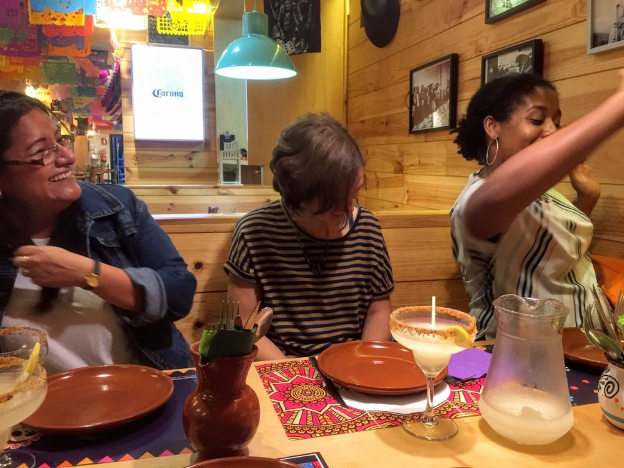 Retirement Is Great And Fulfilling: Shannon & Debbie 8 3 girls enjoying mexican food