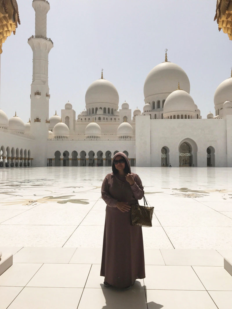 Stalked Into Fleeing America And Thriving Overseas 3 renee in from of mosque