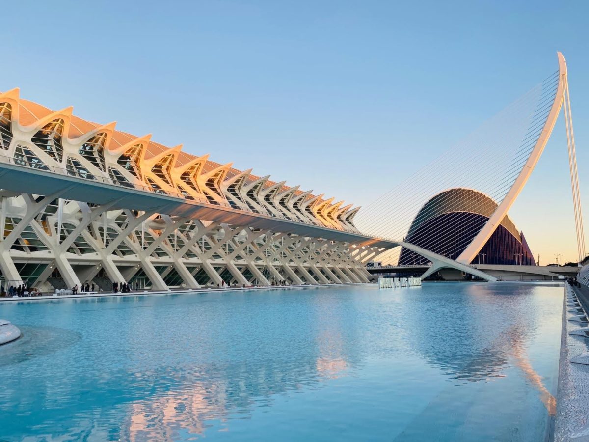 one down one to go. City of Arts and Sciences