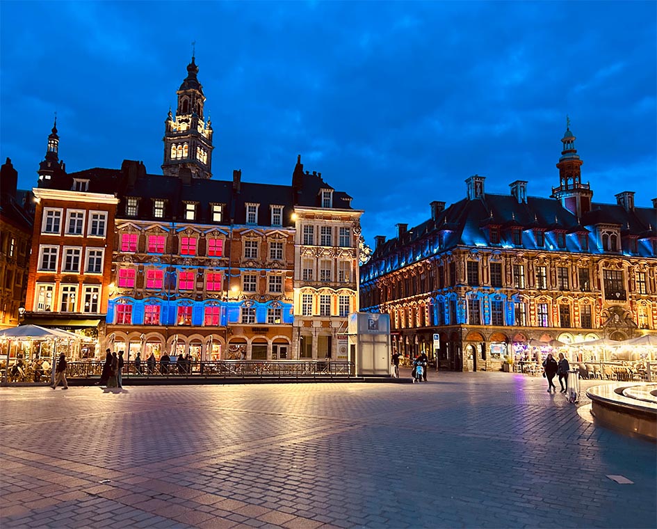 Lille France grand square